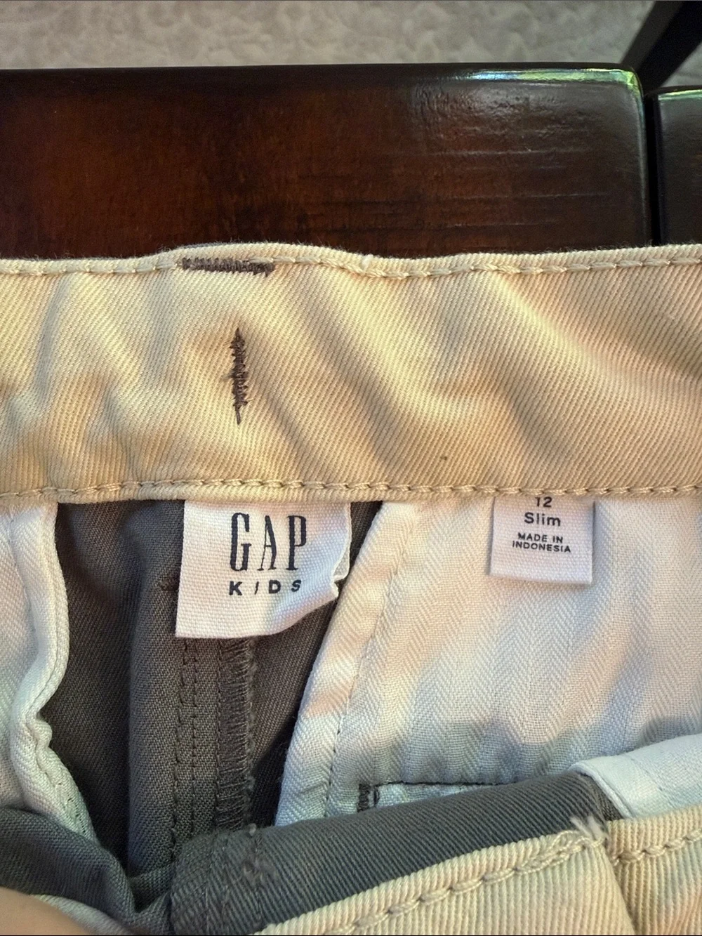GAP Kids Formal Chinos in Light Gray